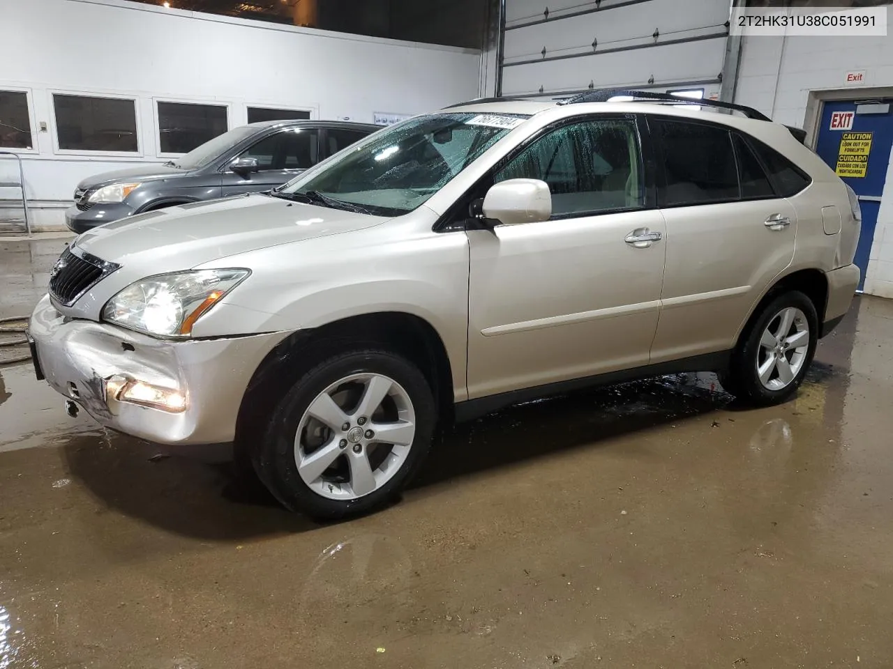 2008 Lexus Rx 350 VIN: 2T2HK31U38C051991 Lot: 76677904