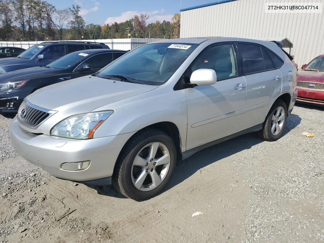 2008 Lexus Rx 350 VIN: 2T2HK31U18C047714 Lot: 77044514