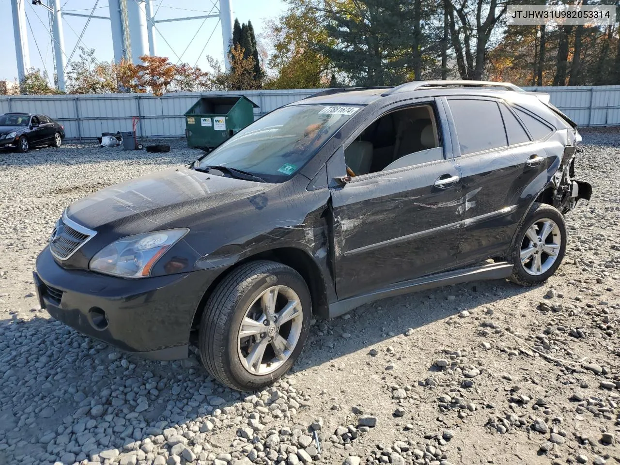 2008 Lexus Rx 400H VIN: JTJHW31U982053314 Lot: 77881674