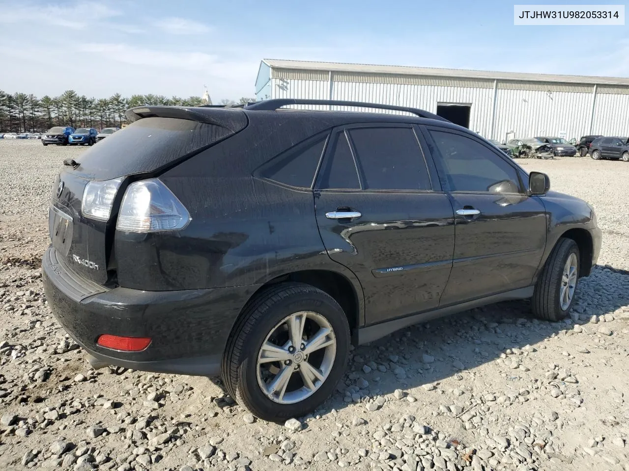 2008 Lexus Rx 400H VIN: JTJHW31U982053314 Lot: 77881674