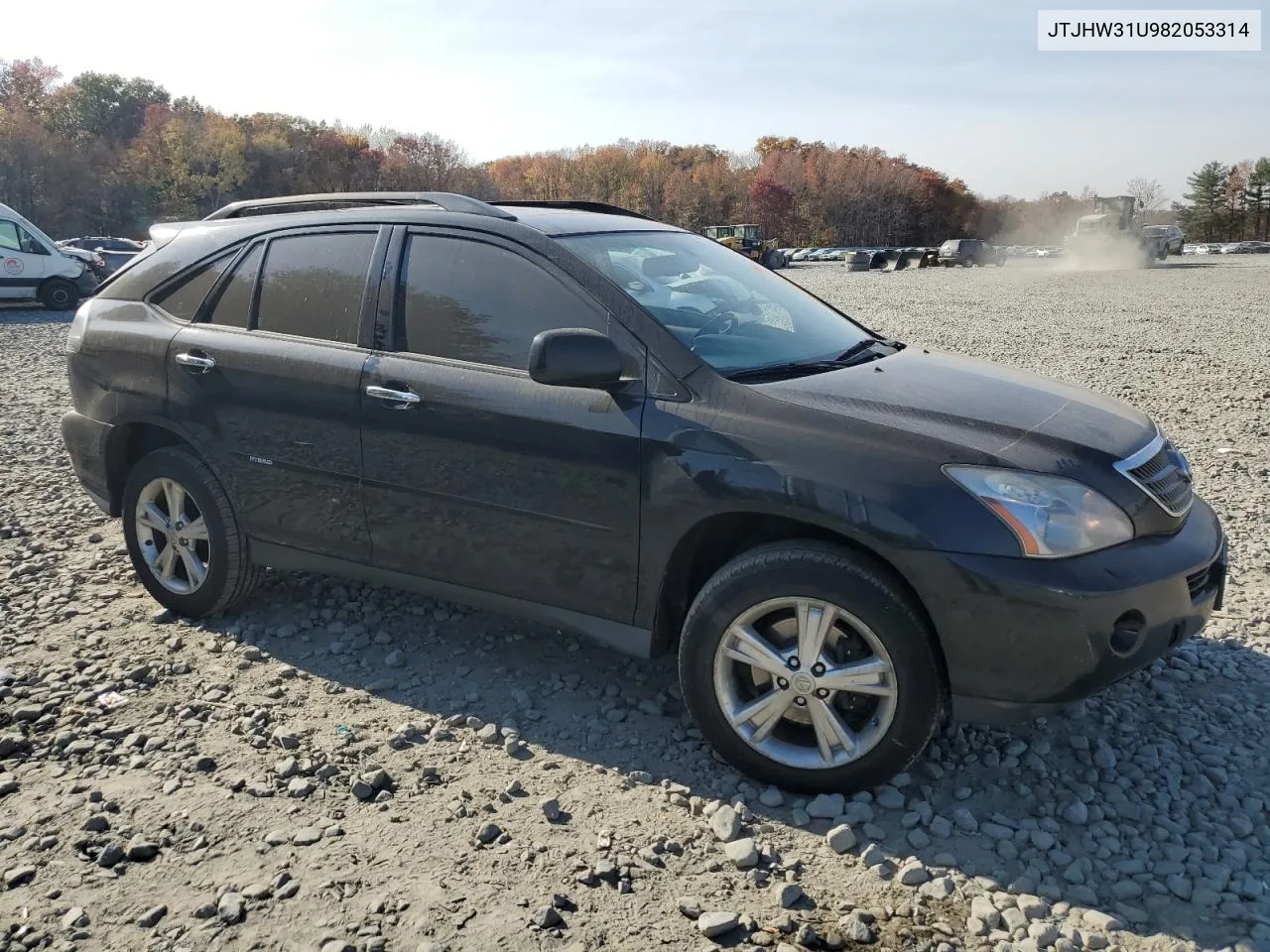 2008 Lexus Rx 400H VIN: JTJHW31U982053314 Lot: 77881674