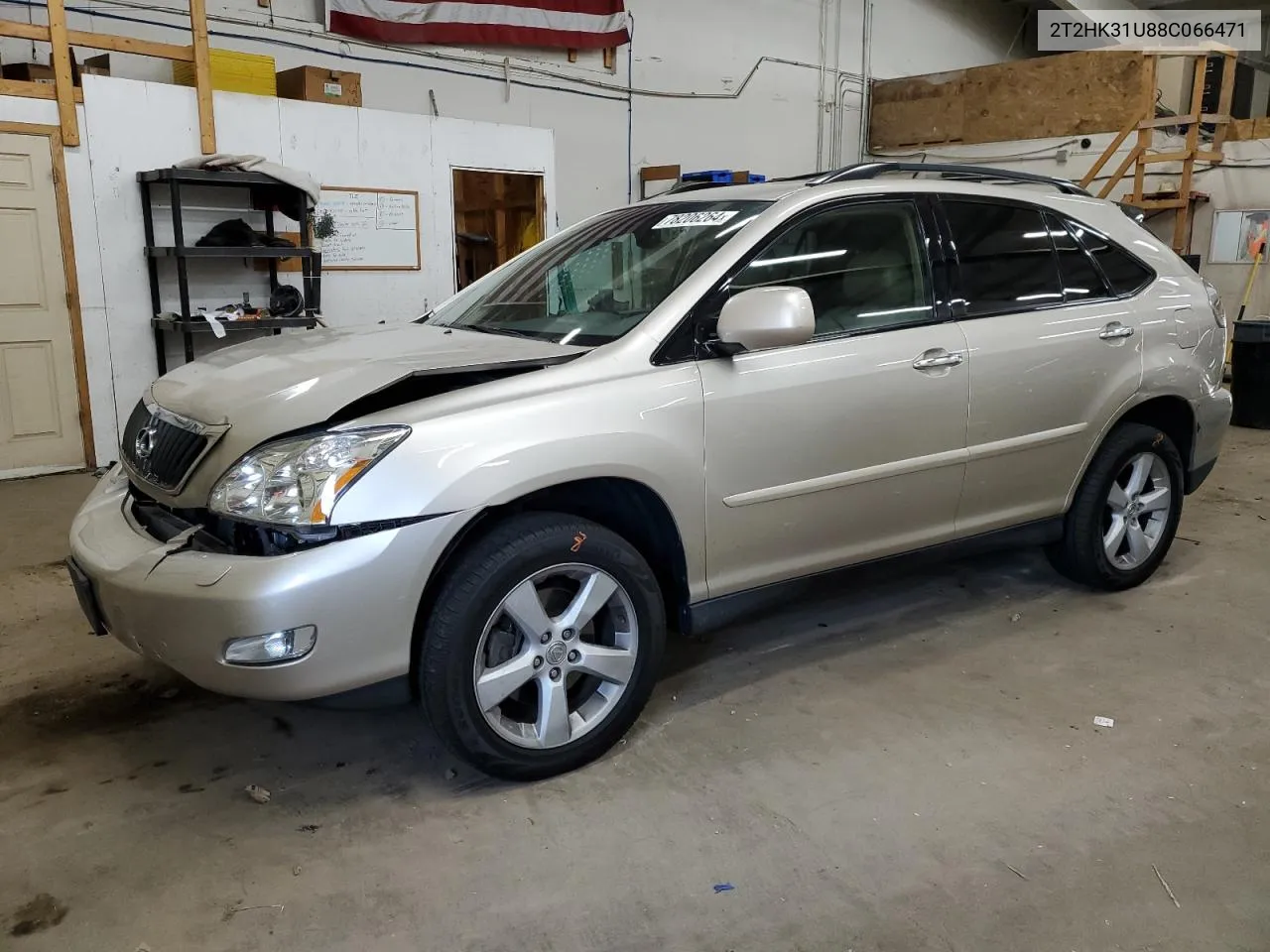 2008 Lexus Rx 350 VIN: 2T2HK31U88C066471 Lot: 78206264