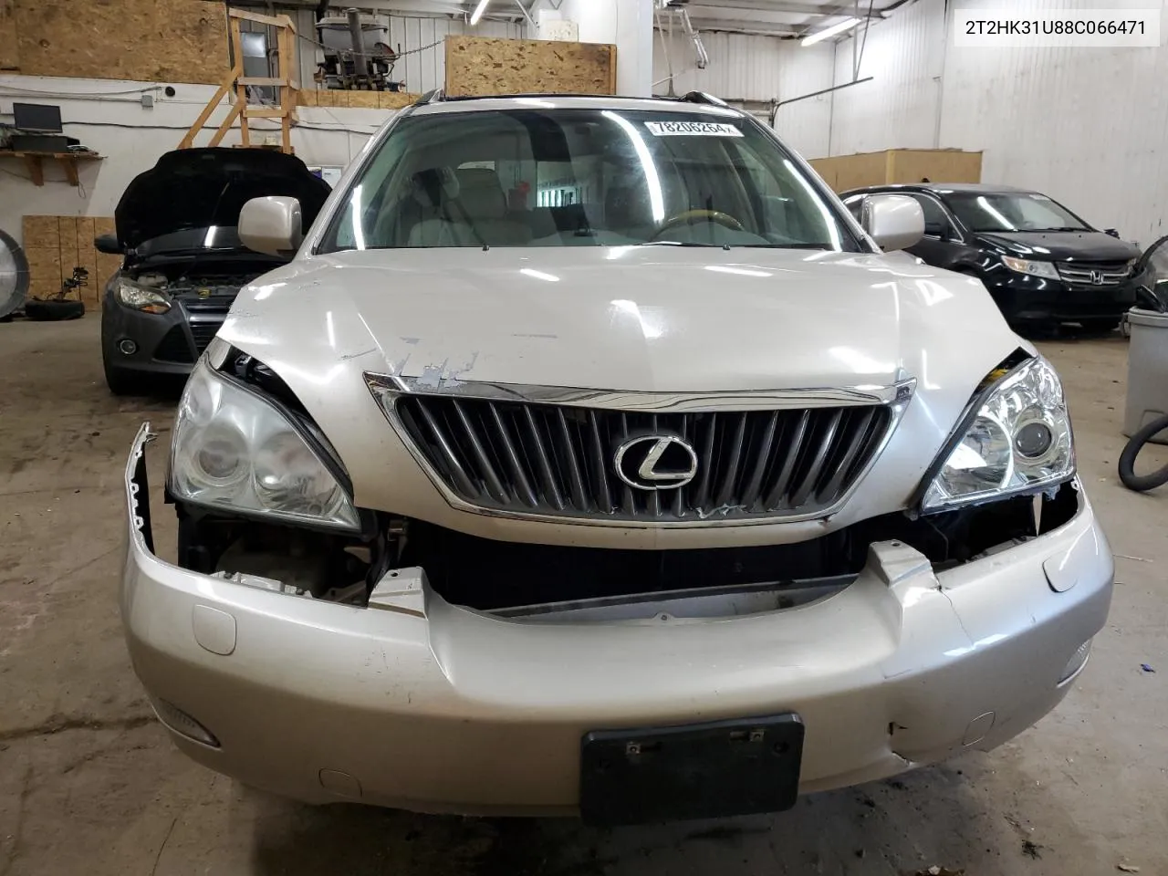 2008 Lexus Rx 350 VIN: 2T2HK31U88C066471 Lot: 78206264