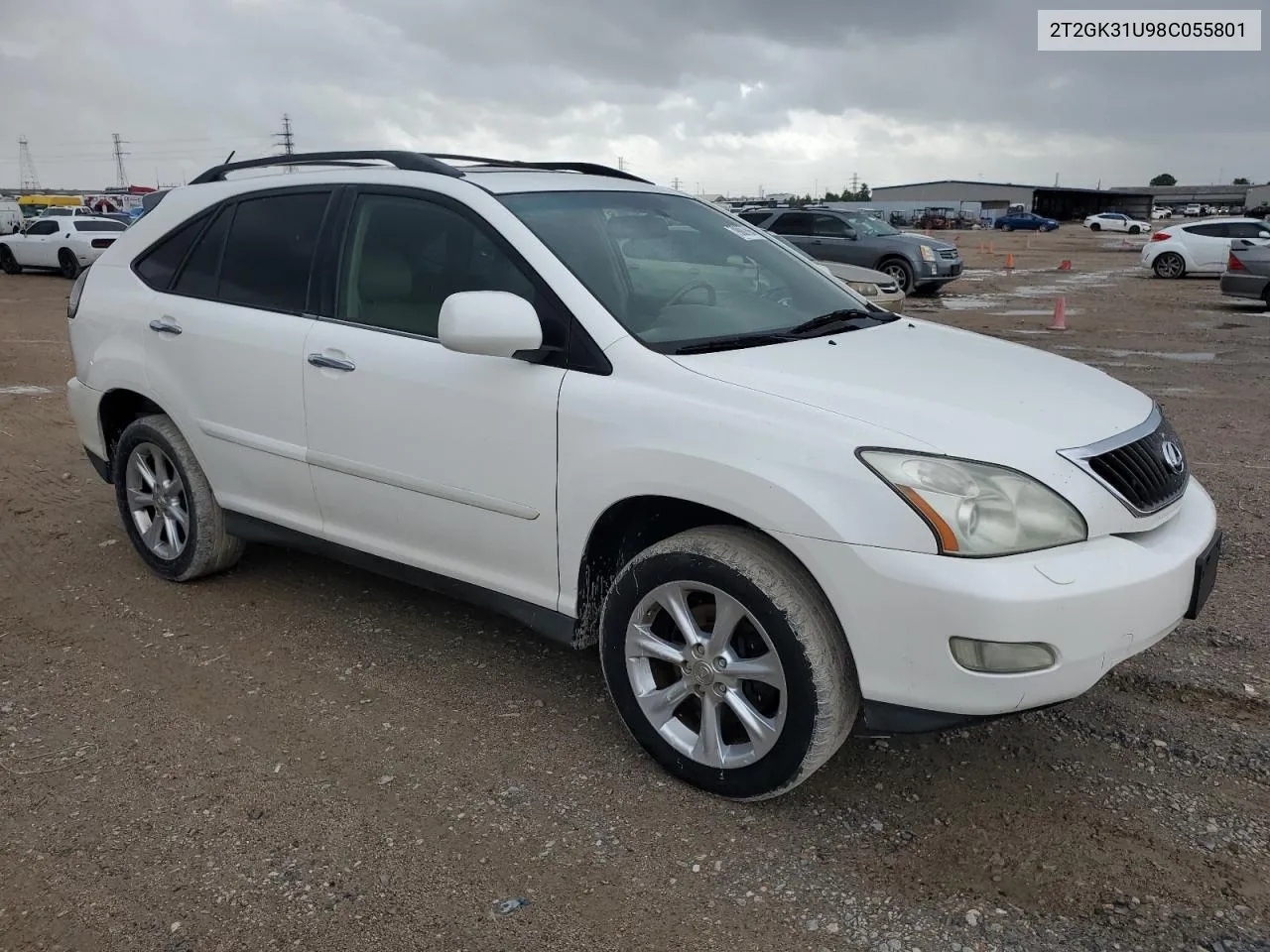 2008 Lexus Rx 350 VIN: 2T2GK31U98C055801 Lot: 79007694