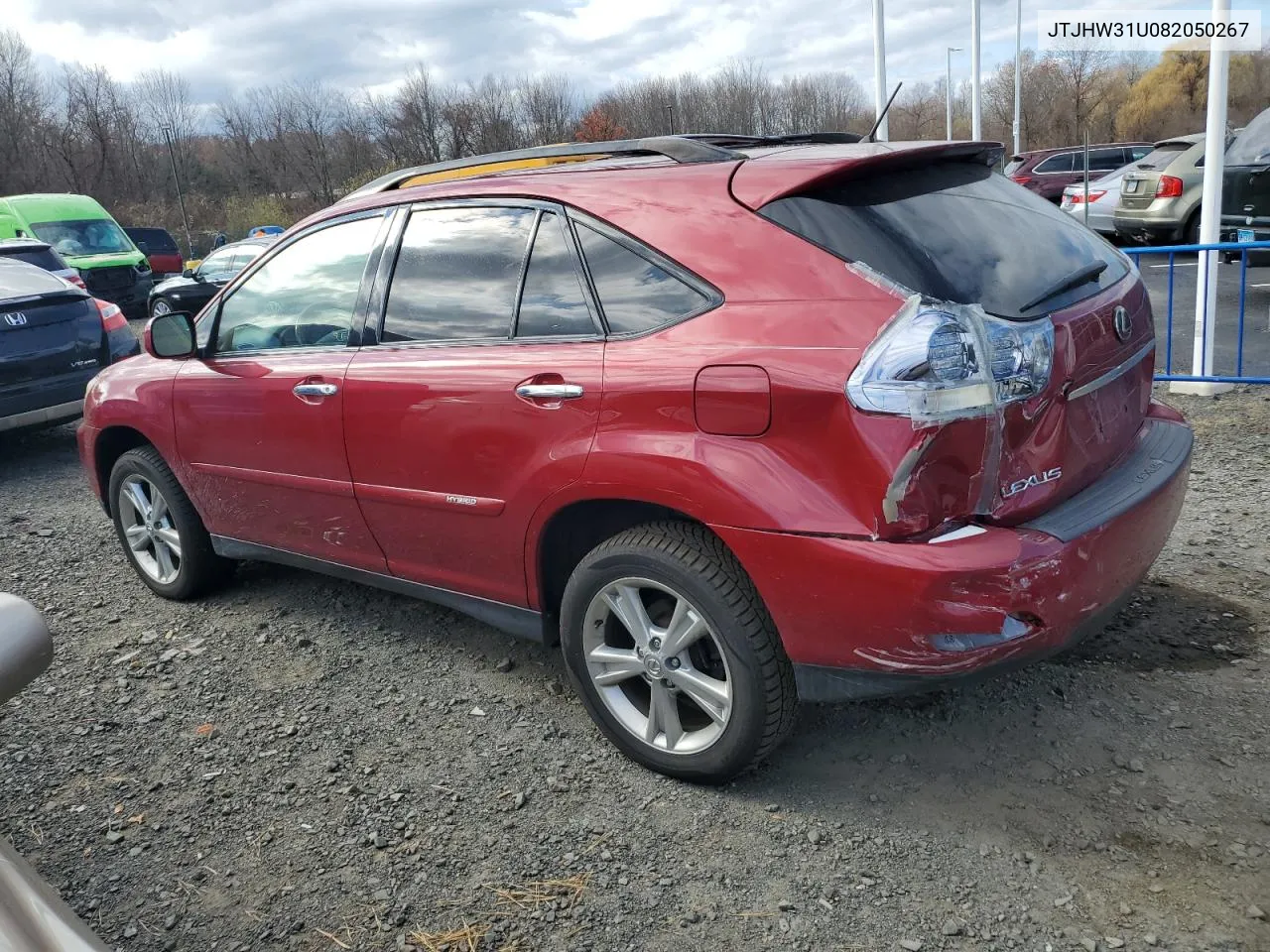 2008 Lexus Rx 400H VIN: JTJHW31U082050267 Lot: 79021704