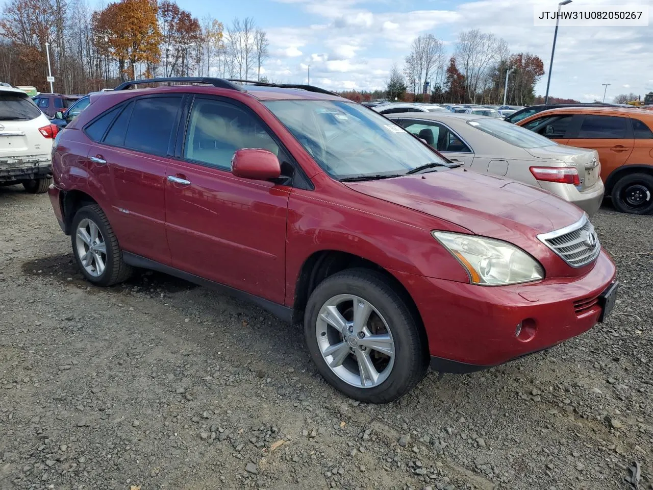 2008 Lexus Rx 400H VIN: JTJHW31U082050267 Lot: 79021704