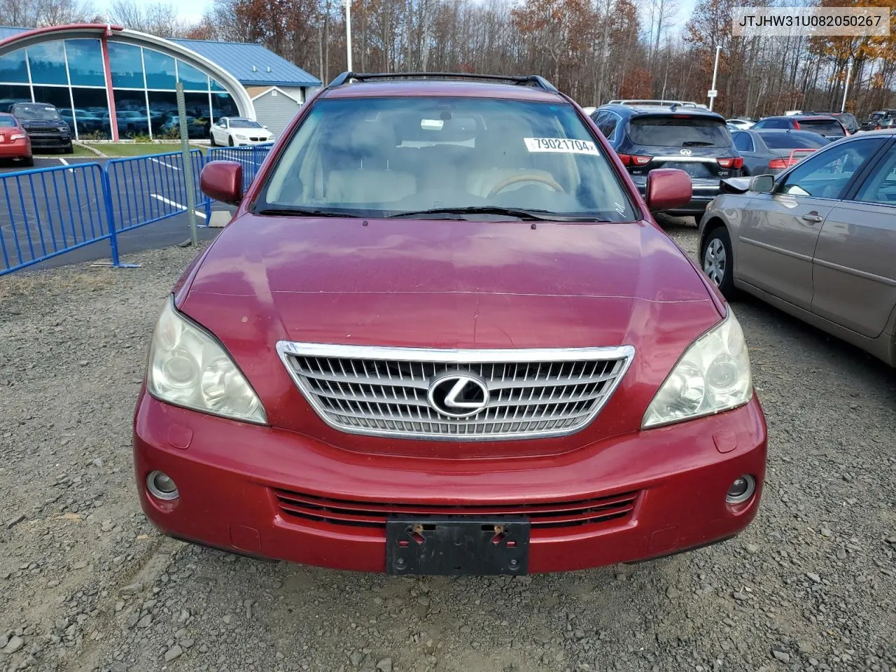 2008 Lexus Rx 400H VIN: JTJHW31U082050267 Lot: 79021704