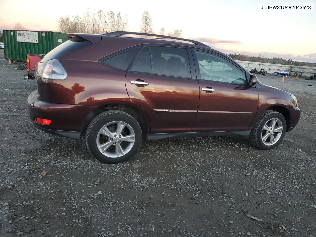 2008 Lexus Rx 400H VIN: JTJHW31U482043628 Lot: 79342934