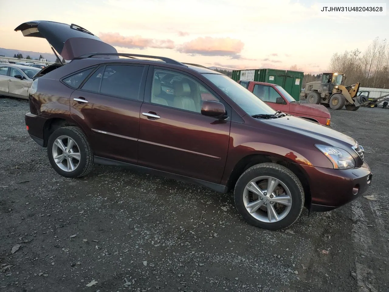 2008 Lexus Rx 400H VIN: JTJHW31U482043628 Lot: 79342934