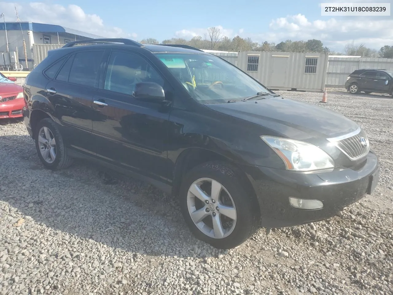 2008 Lexus Rx 350 VIN: 2T2HK31U18C083239 Lot: 80196754