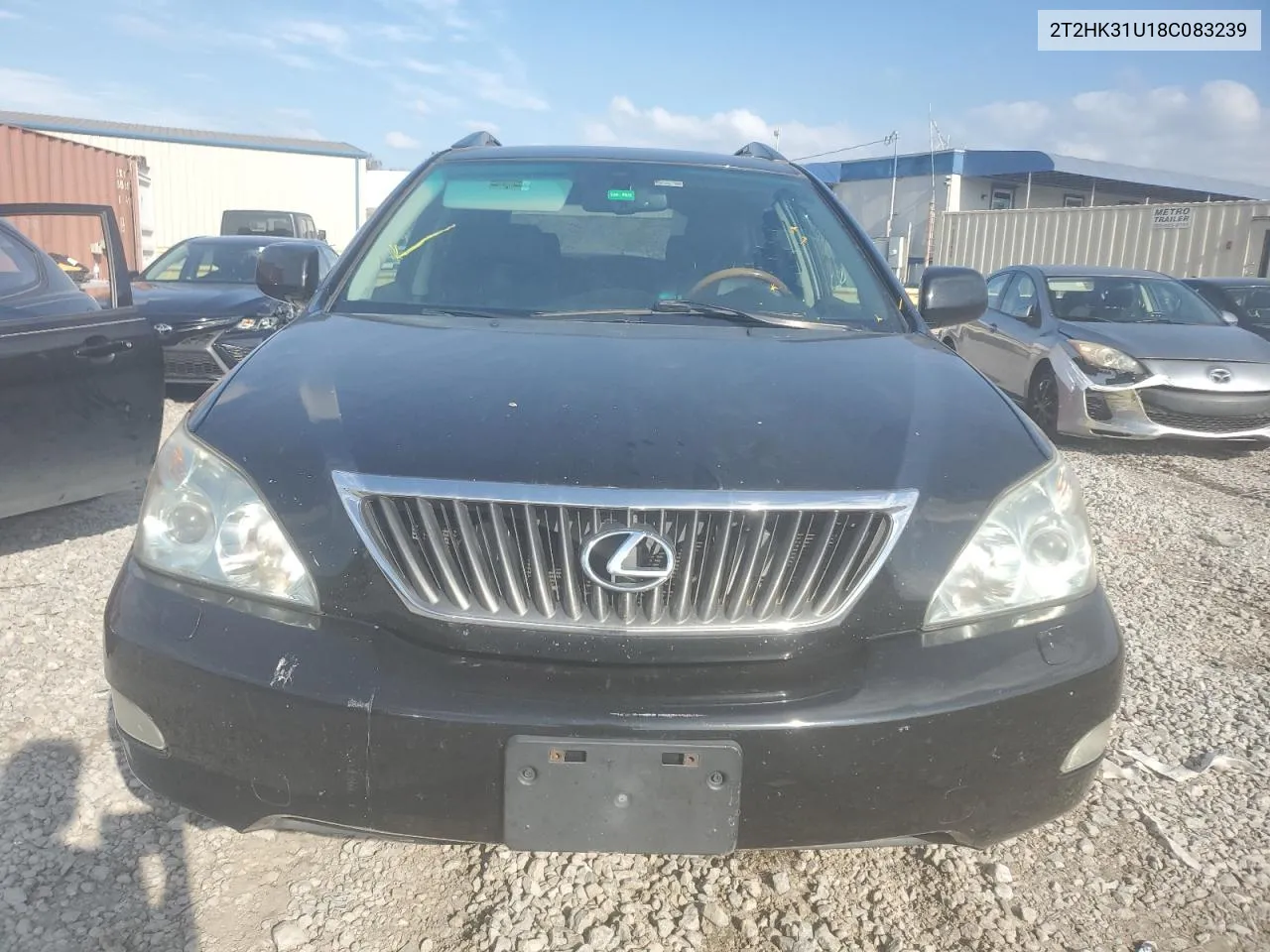 2008 Lexus Rx 350 VIN: 2T2HK31U18C083239 Lot: 80196754