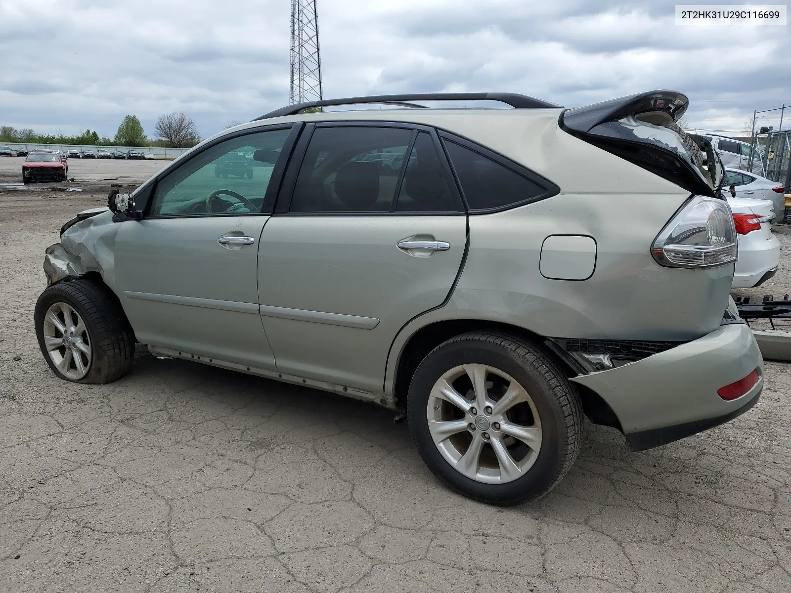 2009 Lexus Rx 350 VIN: 2T2HK31U29C116699 Lot: 51513714