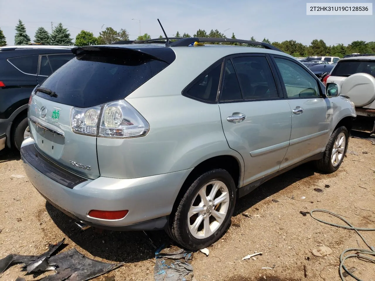 2009 Lexus Rx 350 VIN: 2T2HK31U19C128536 Lot: 54587003