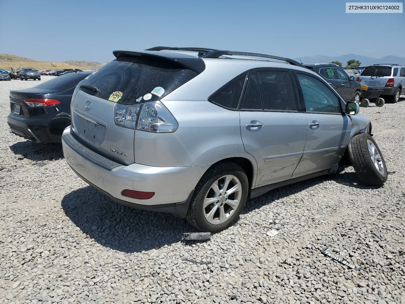 2009 Lexus Rx 350 VIN: 2T2HK31UX9C124002 Lot: 59091894