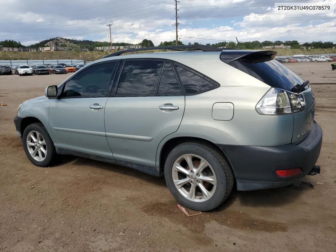 2009 Lexus Rx 350 VIN: 2T2GK31U49C078579 Lot: 60857564