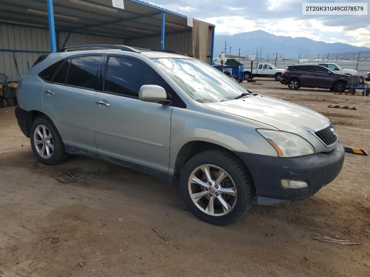 2009 Lexus Rx 350 VIN: 2T2GK31U49C078579 Lot: 60857564