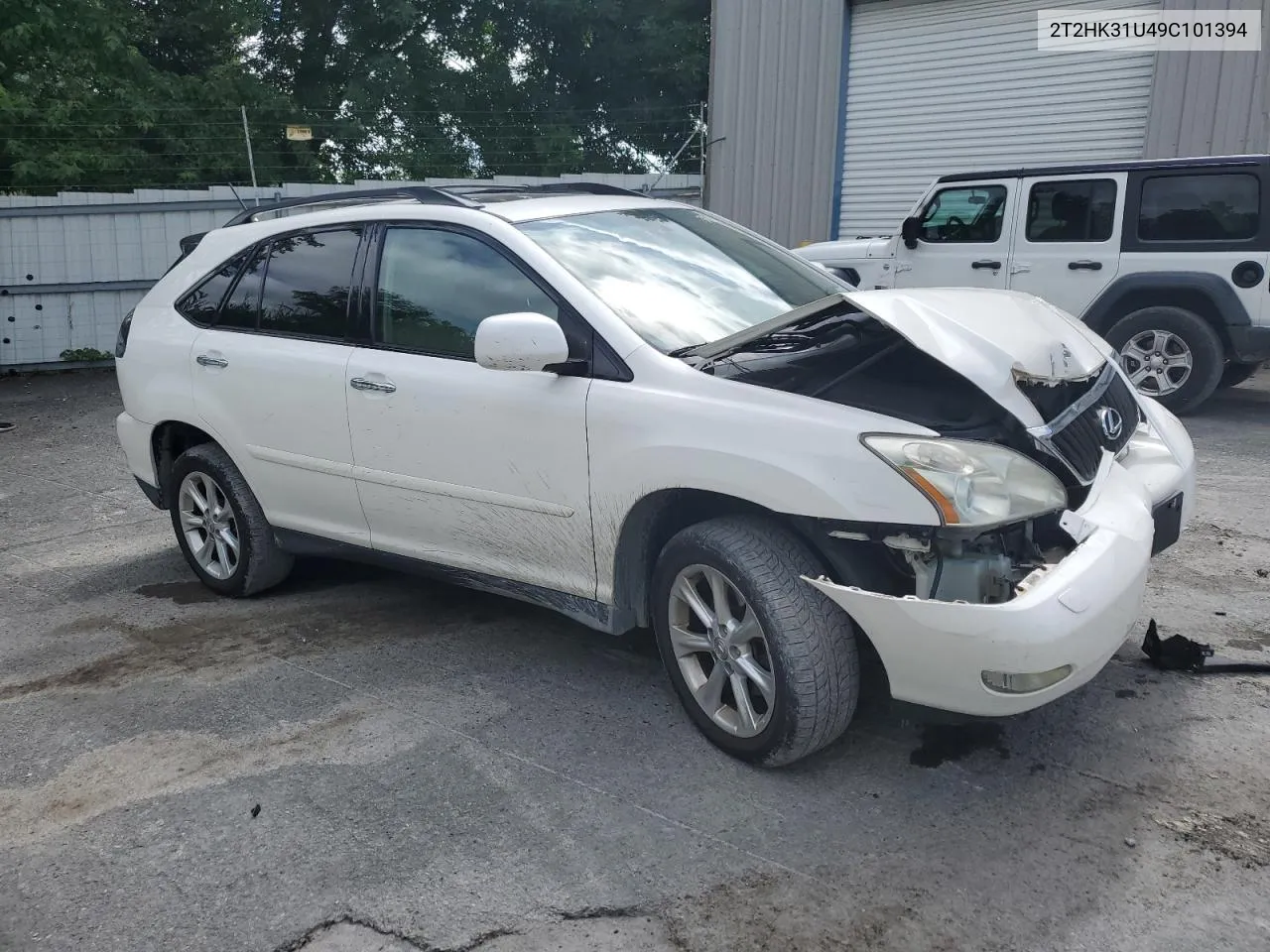 2009 Lexus Rx 350 VIN: 2T2HK31U49C101394 Lot: 61653324