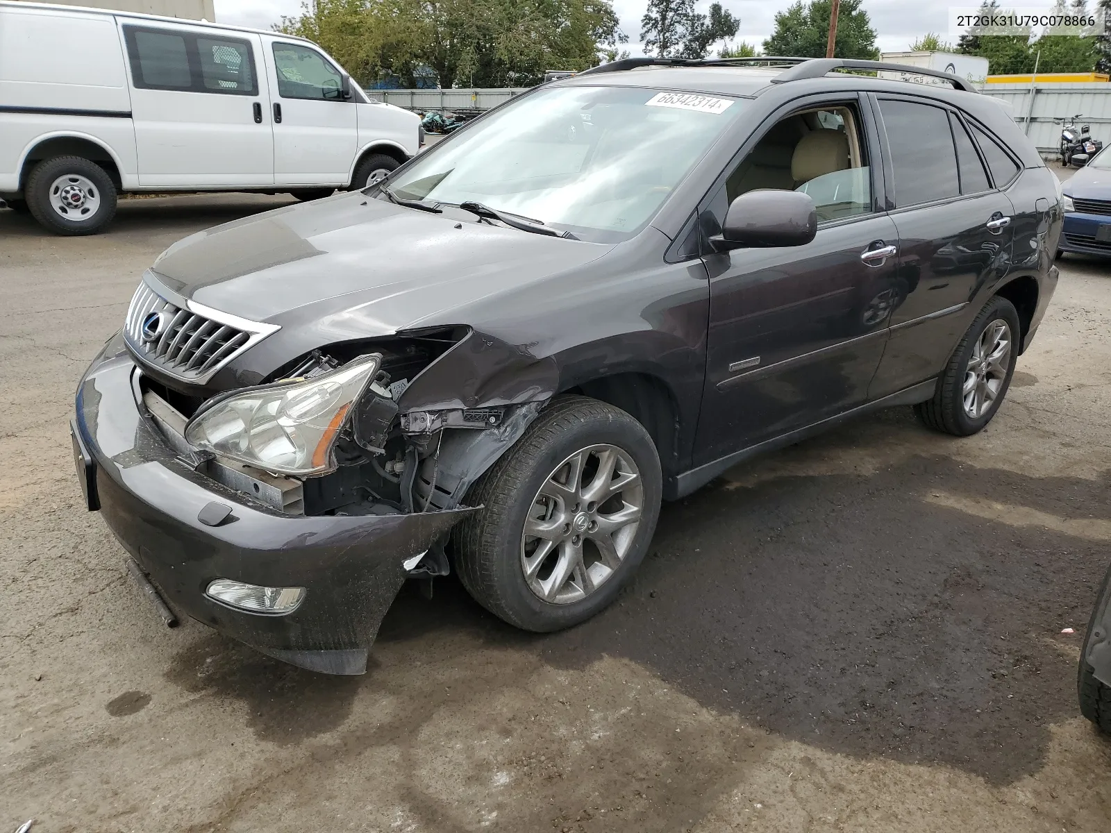 2009 Lexus Rx 350 VIN: 2T2GK31U79C078866 Lot: 66342314