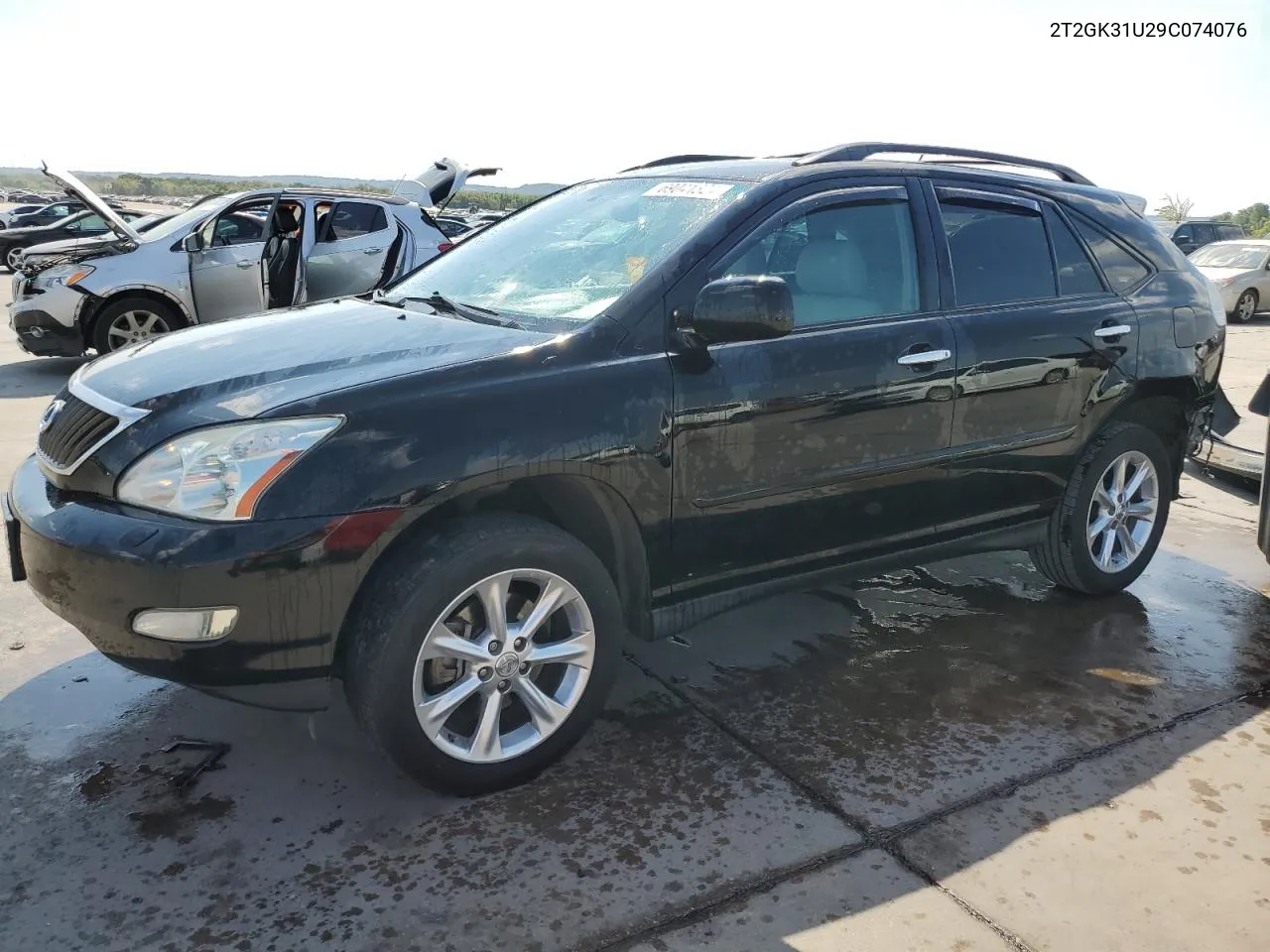 2009 Lexus Rx 350 VIN: 2T2GK31U29C074076 Lot: 69041824