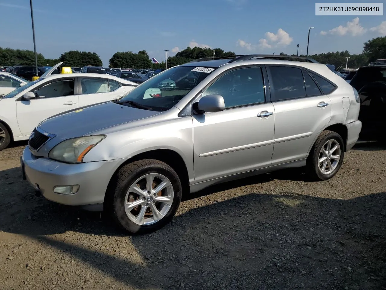 2009 Lexus Rx 350 VIN: 2T2HK31U69C098448 Lot: 69222714