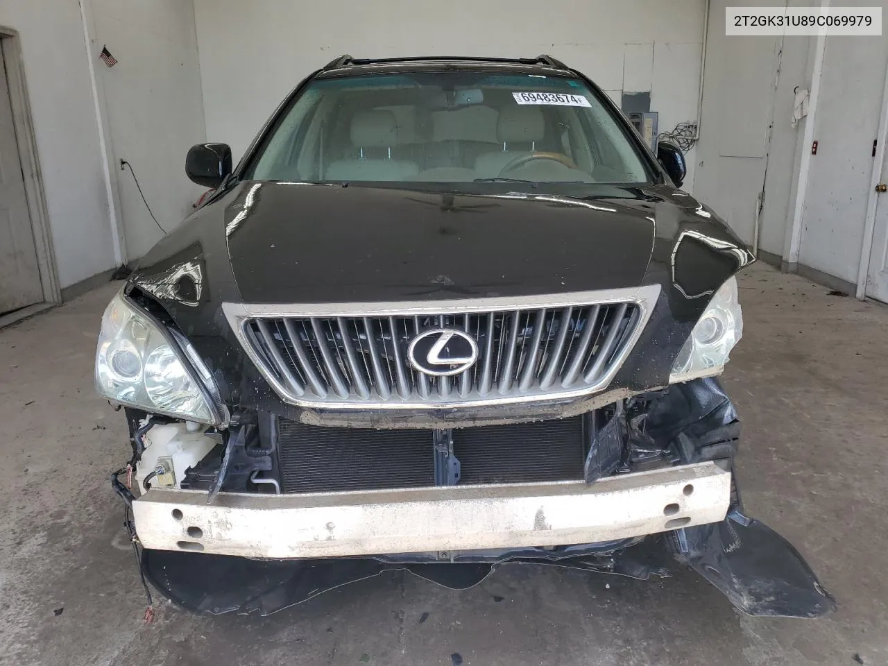 2T2GK31U89C069979 2009 Lexus Rx 350