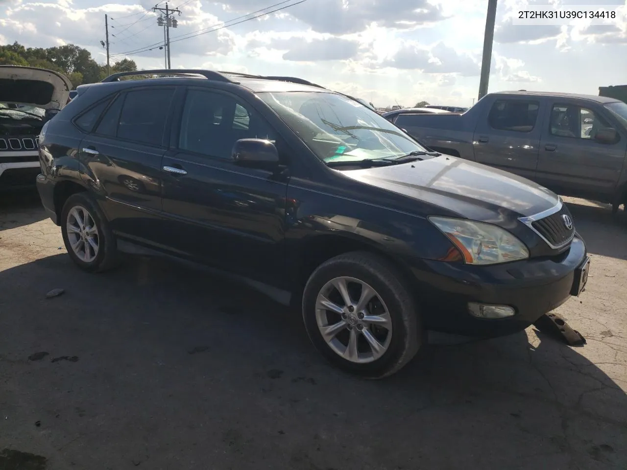 2009 Lexus Rx 350 VIN: 2T2HK31U39C134418 Lot: 70460174