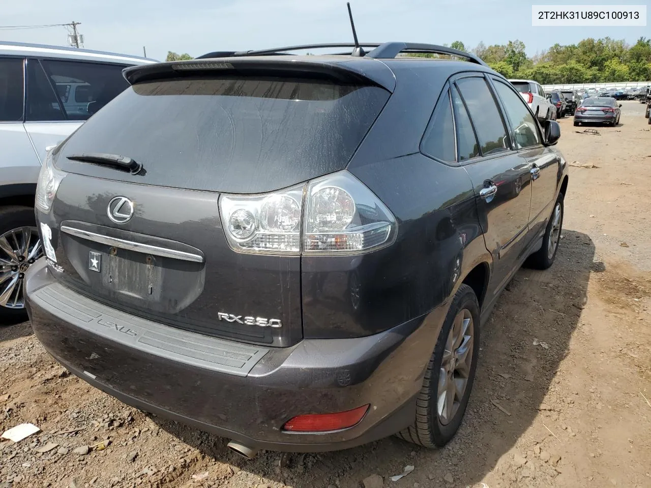 2009 Lexus Rx 350 VIN: 2T2HK31U89C100913 Lot: 71455984