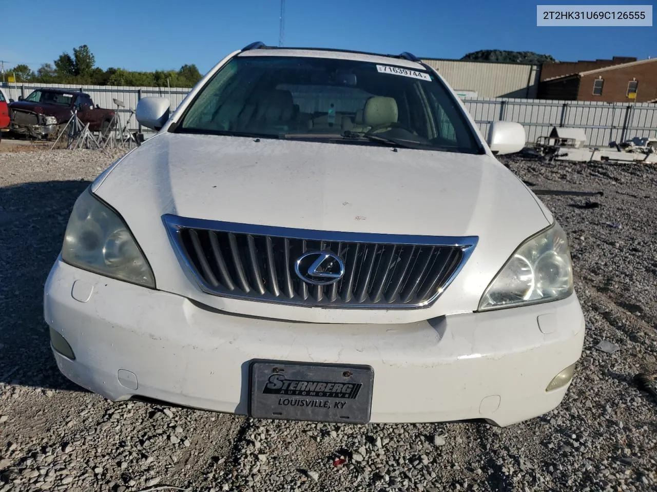 2009 Lexus Rx 350 VIN: 2T2HK31U69C126555 Lot: 71639744