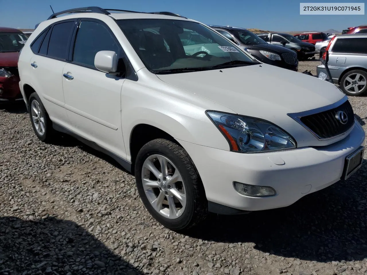 2009 Lexus Rx 350 VIN: 2T2GK31U19C071945 Lot: 72164024