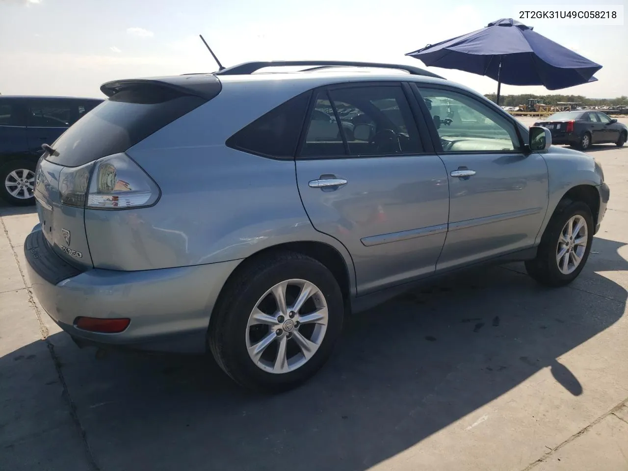 2T2GK31U49C058218 2009 Lexus Rx 350