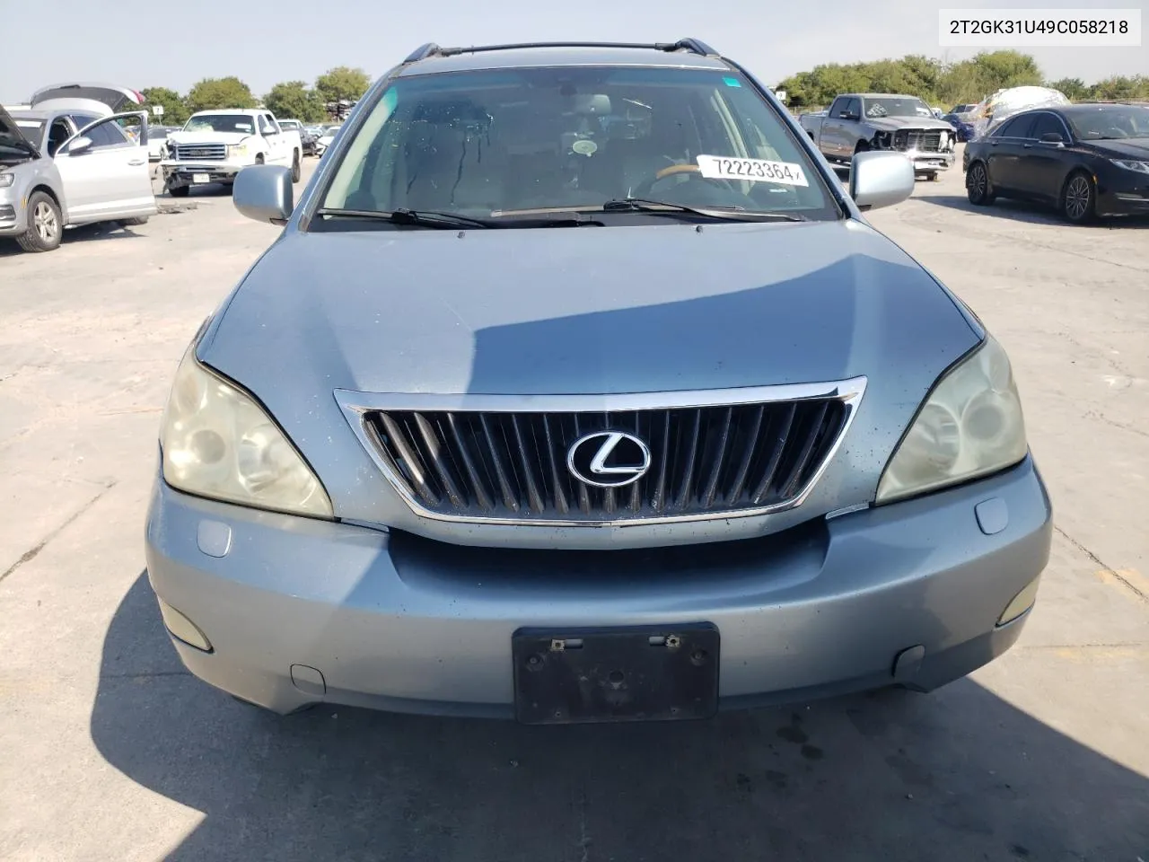 2T2GK31U49C058218 2009 Lexus Rx 350