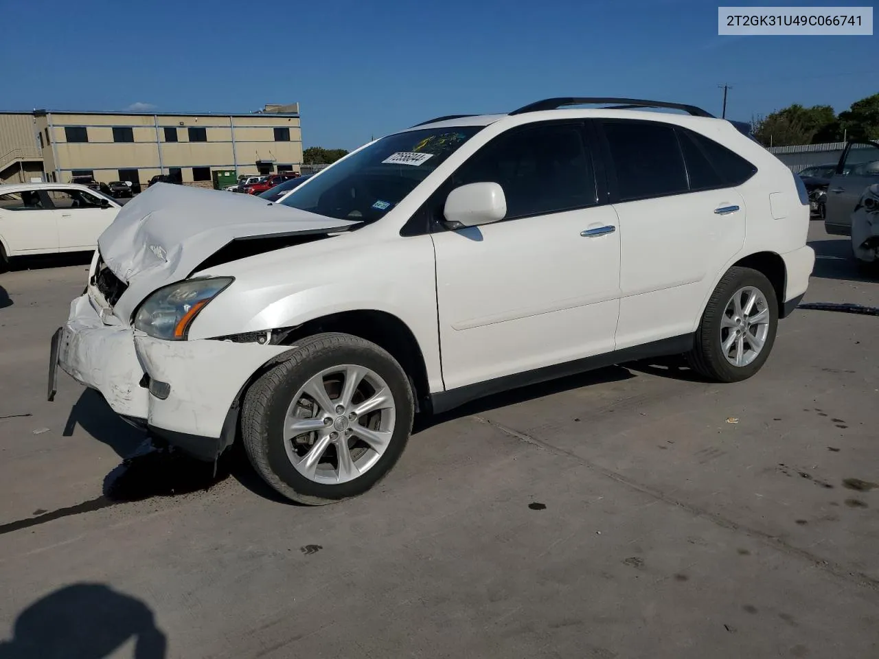 2009 Lexus Rx 350 VIN: 2T2GK31U49C066741 Lot: 72556044