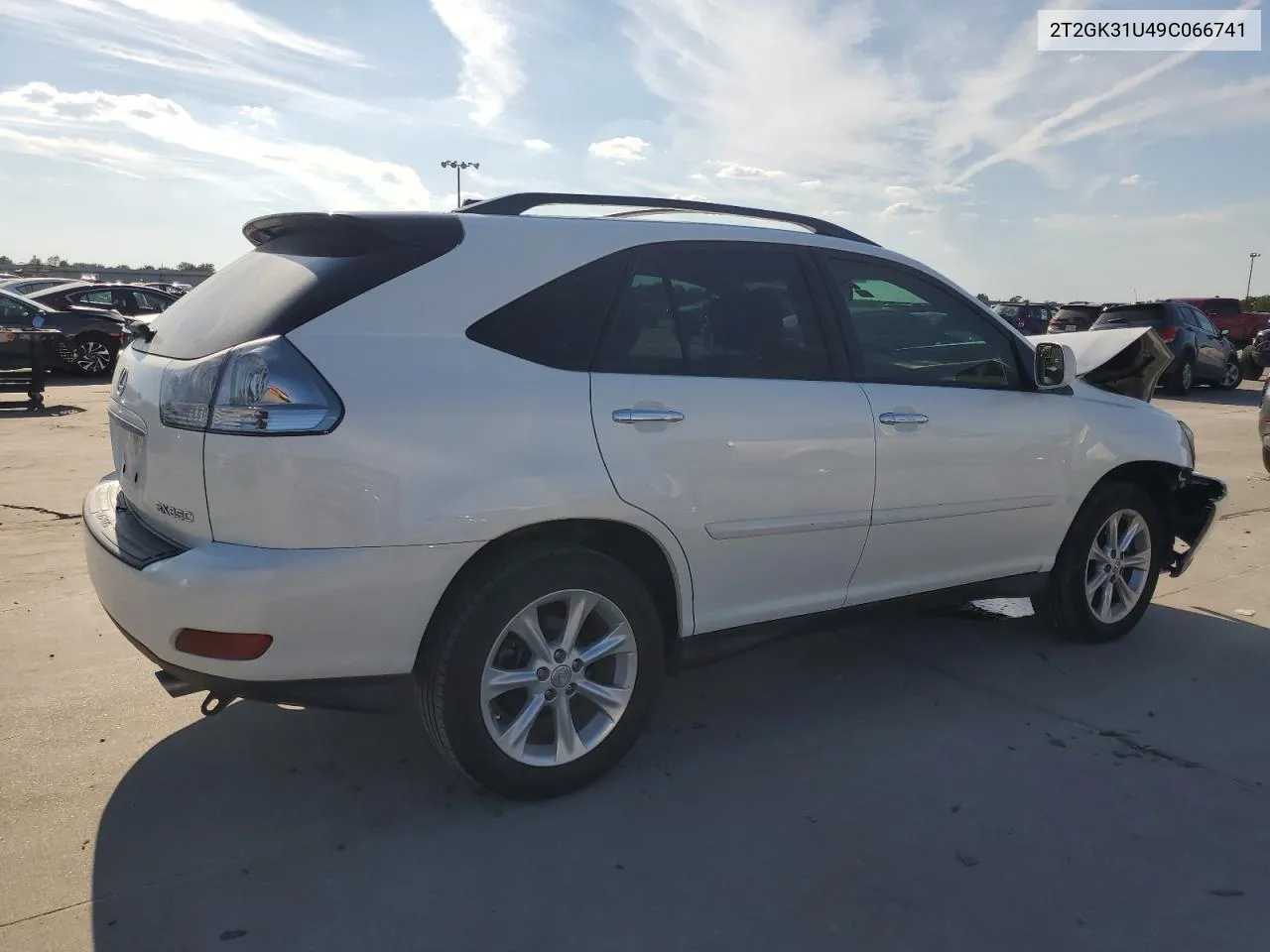 2009 Lexus Rx 350 VIN: 2T2GK31U49C066741 Lot: 72556044