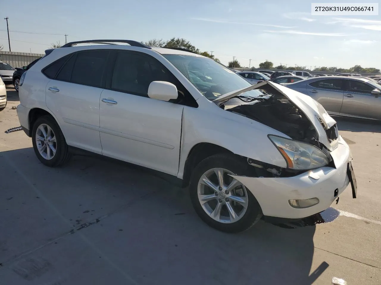 2009 Lexus Rx 350 VIN: 2T2GK31U49C066741 Lot: 72556044