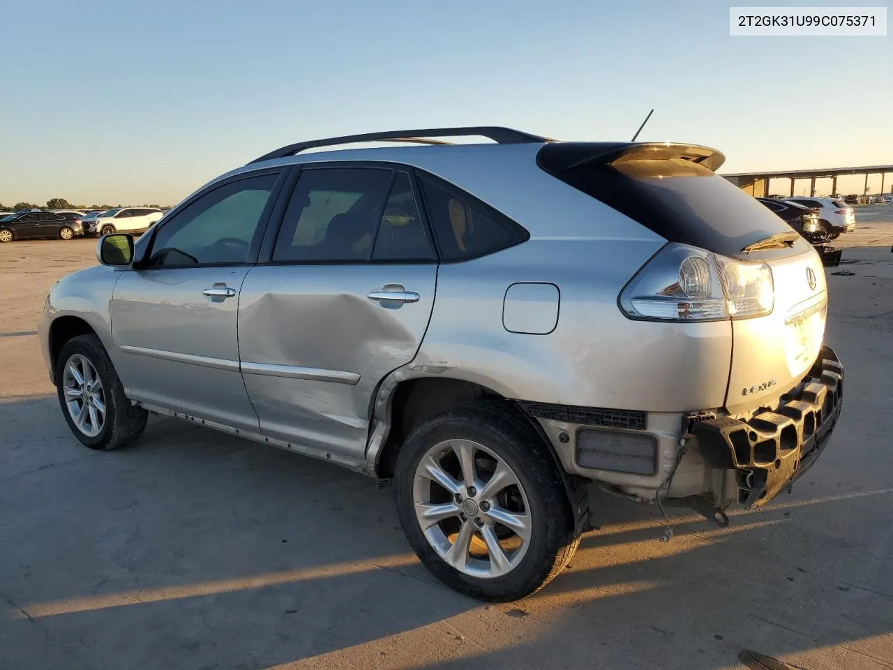 2009 Lexus Rx 350 VIN: 2T2GK31U99C075371 Lot: 72778114