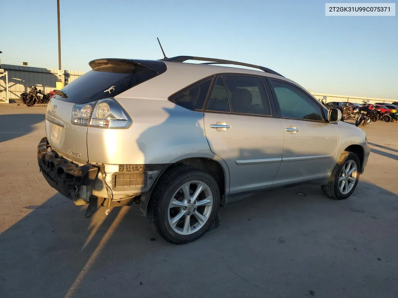 2009 Lexus Rx 350 VIN: 2T2GK31U99C075371 Lot: 72778114