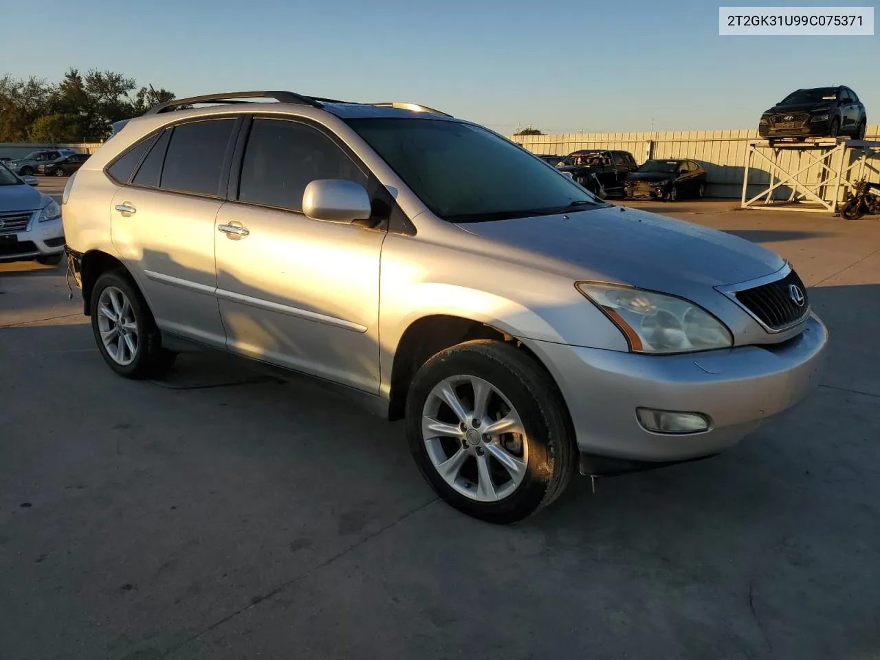 2009 Lexus Rx 350 VIN: 2T2GK31U99C075371 Lot: 72778114