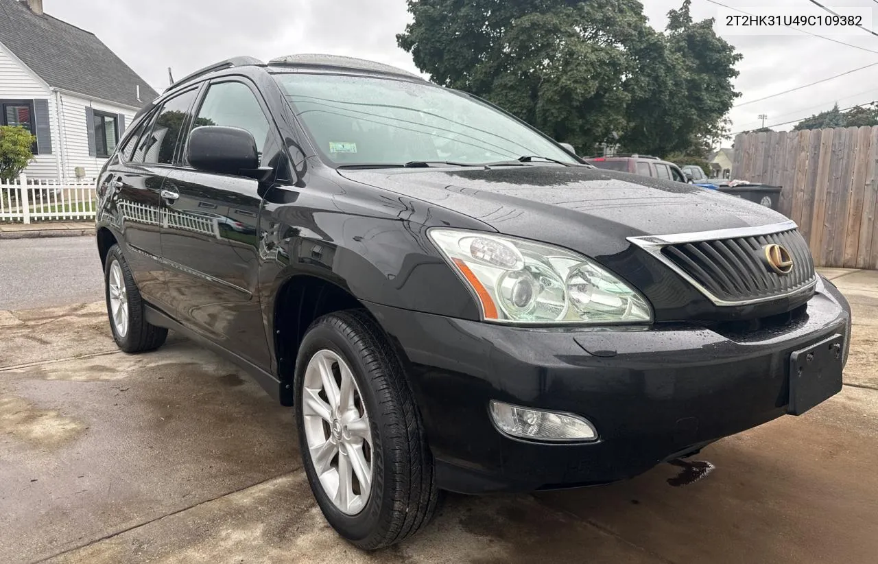 2T2HK31U49C109382 2009 Lexus Rx 350