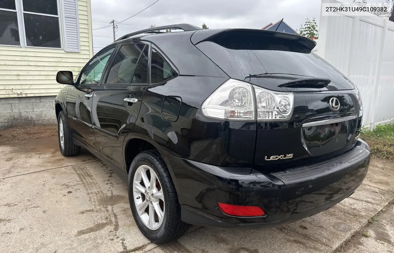 2T2HK31U49C109382 2009 Lexus Rx 350