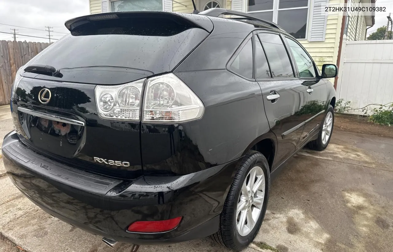 2T2HK31U49C109382 2009 Lexus Rx 350