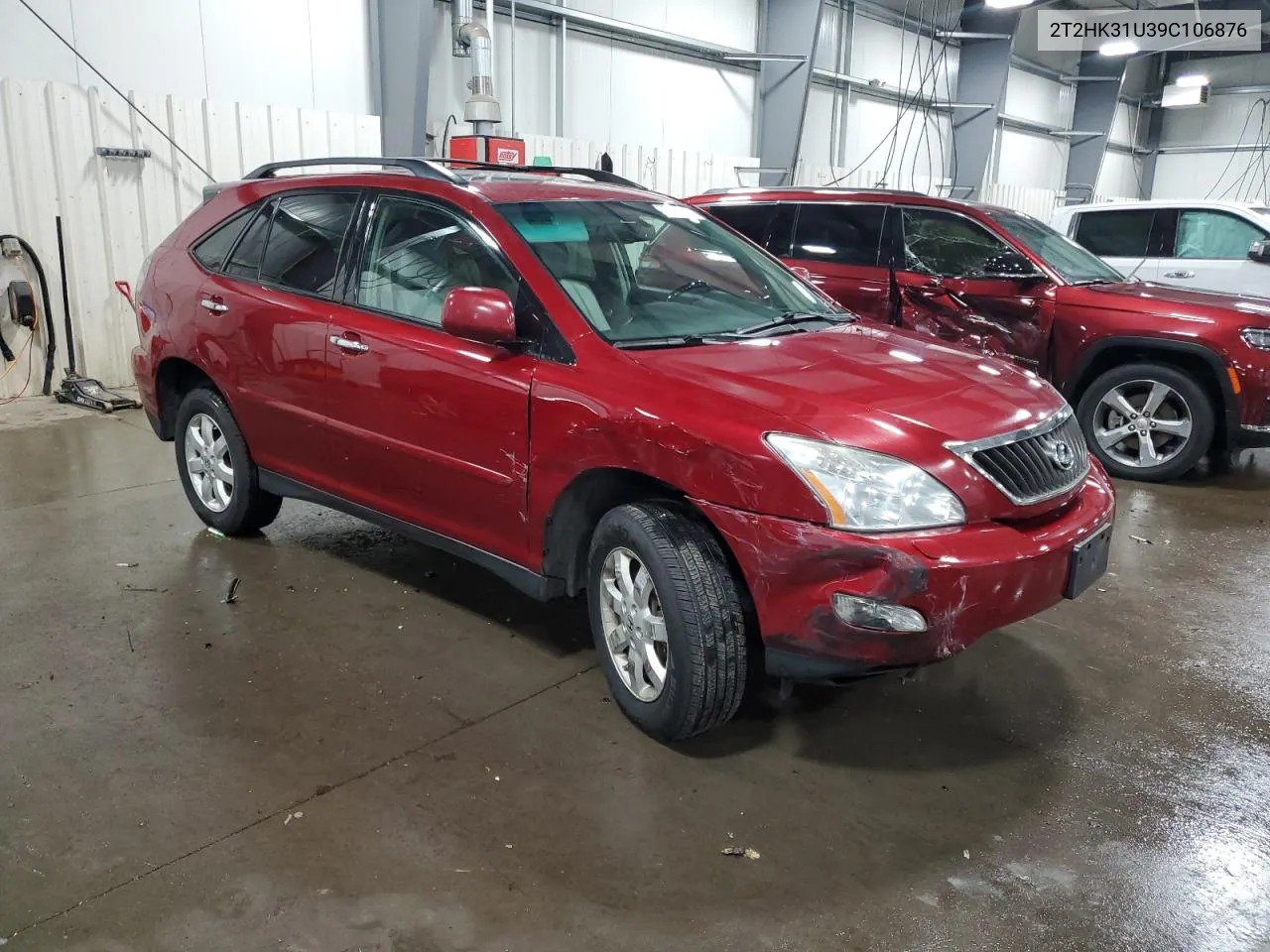 2009 Lexus Rx 350 VIN: 2T2HK31U39C106876 Lot: 72916934