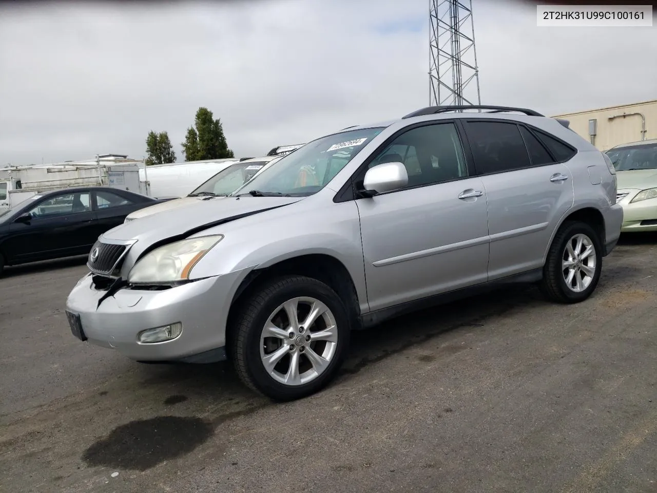 2T2HK31U99C100161 2009 Lexus Rx 350