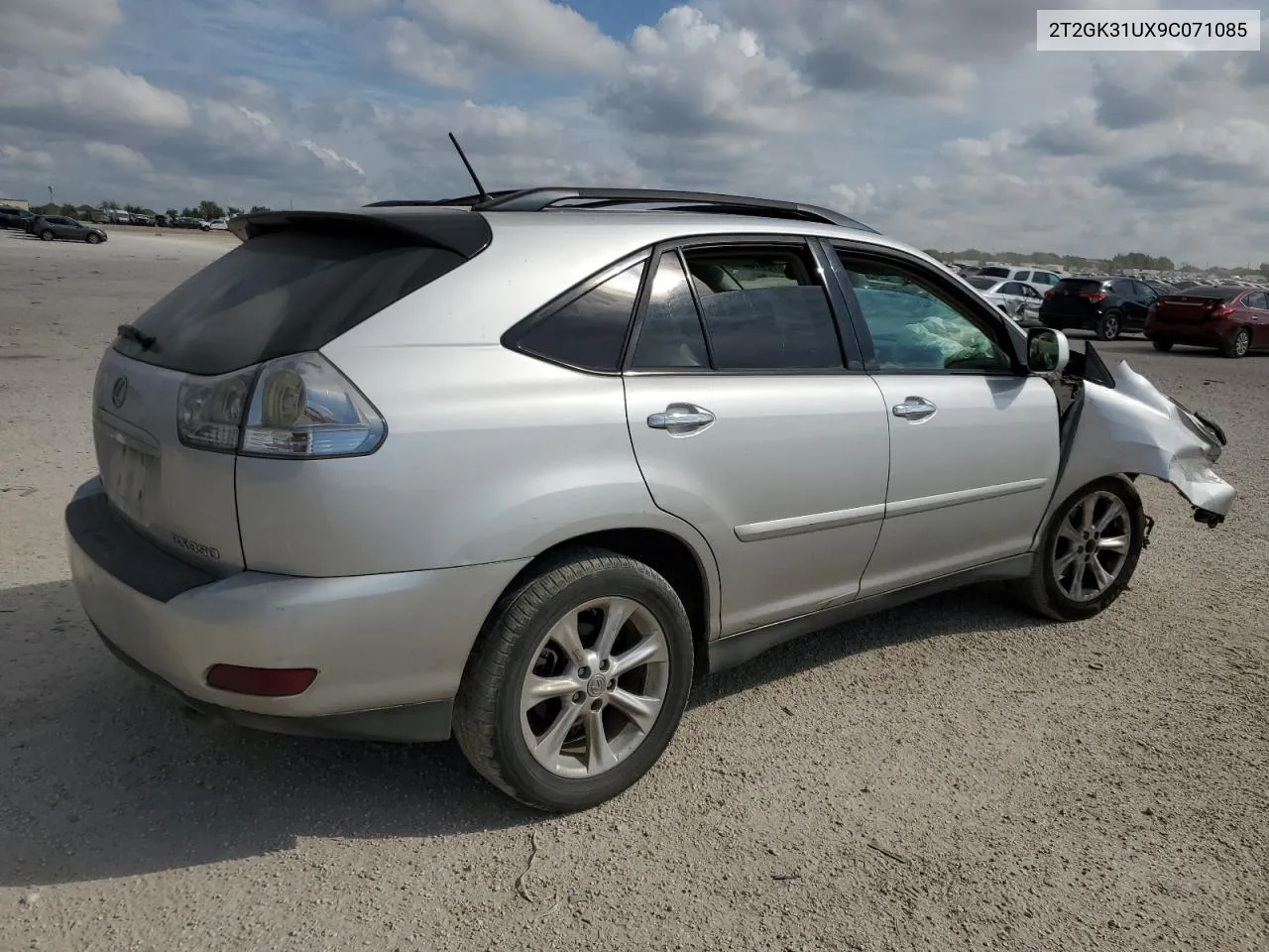 2009 Lexus Rx 350 VIN: 2T2GK31UX9C071085 Lot: 72978414