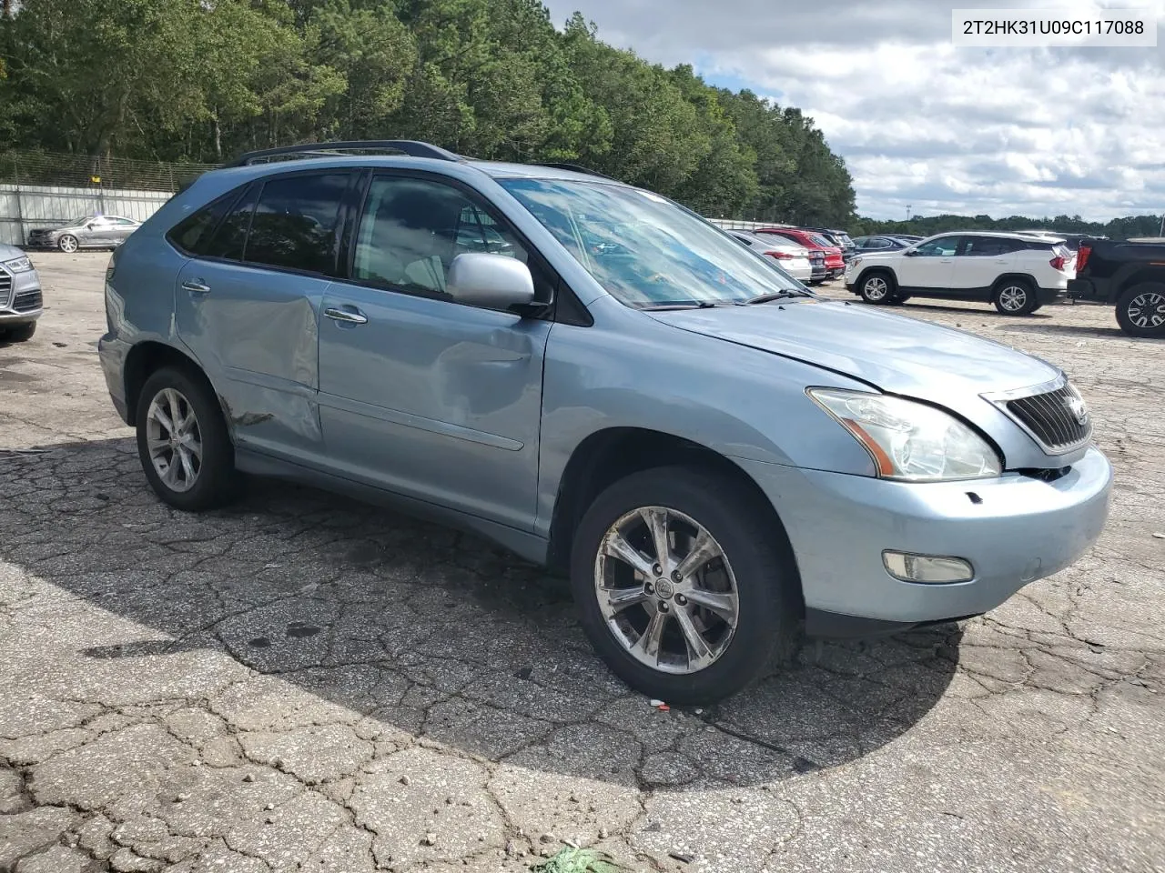 2009 Lexus Rx 350 VIN: 2T2HK31U09C117088 Lot: 73335734