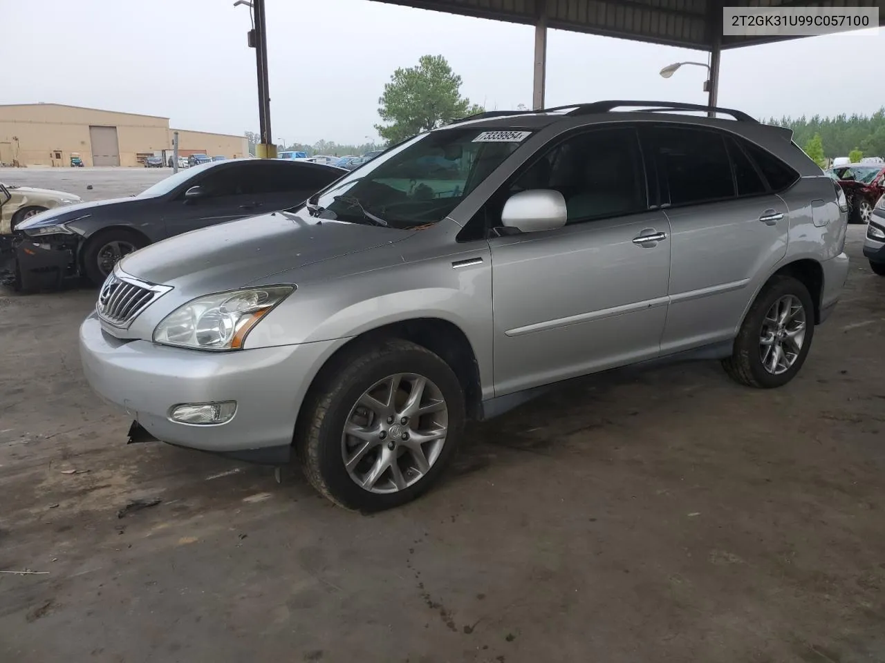 2009 Lexus Rx 350 VIN: 2T2GK31U99C057100 Lot: 73339954