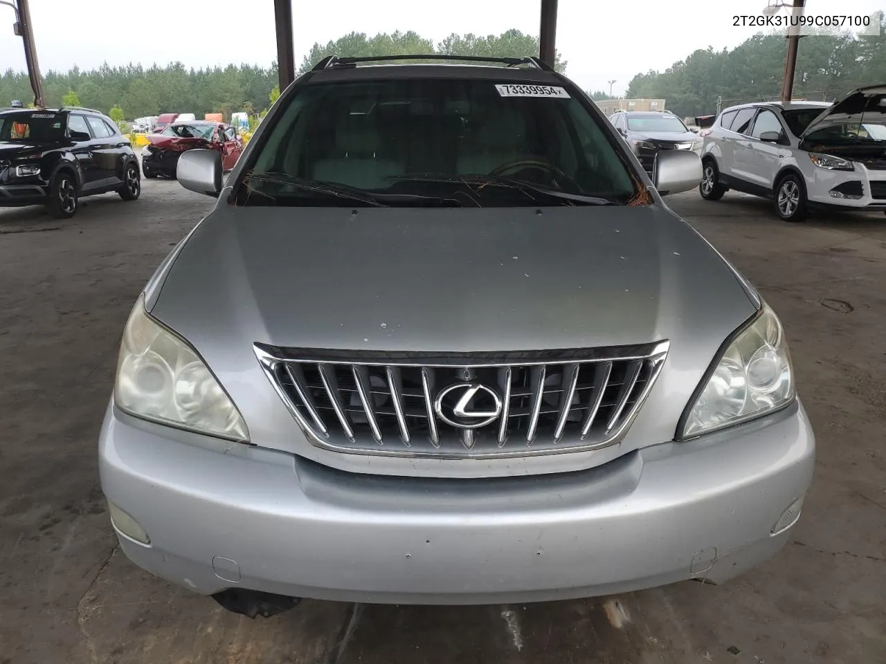 2009 Lexus Rx 350 VIN: 2T2GK31U99C057100 Lot: 73339954