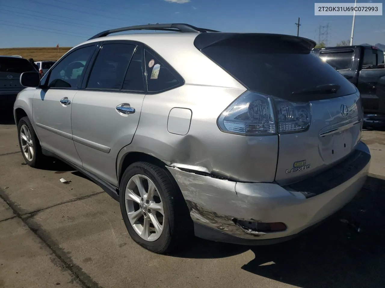 2009 Lexus Rx 350 VIN: 2T2GK31U69C072993 Lot: 73539204