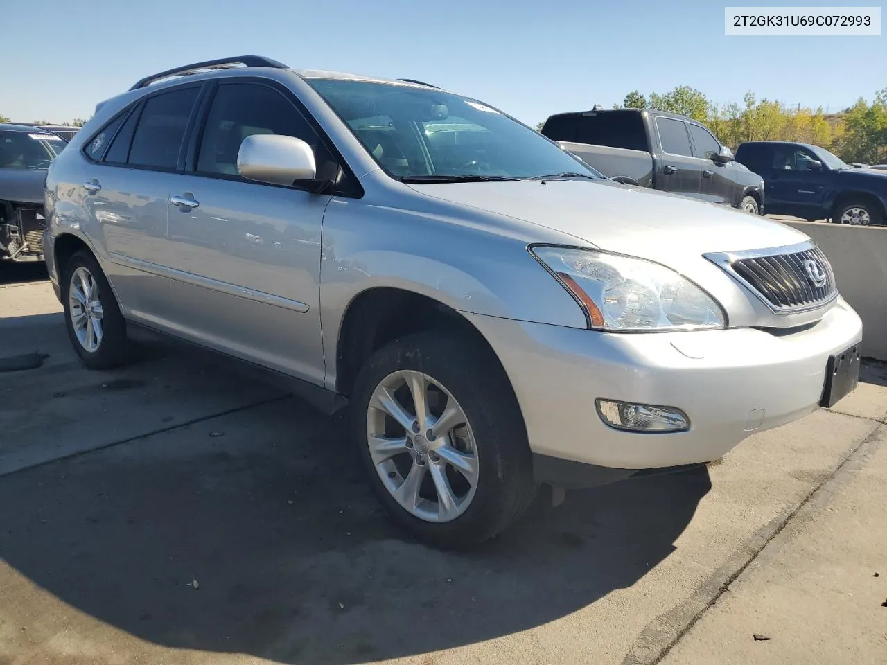 2009 Lexus Rx 350 VIN: 2T2GK31U69C072993 Lot: 73539204