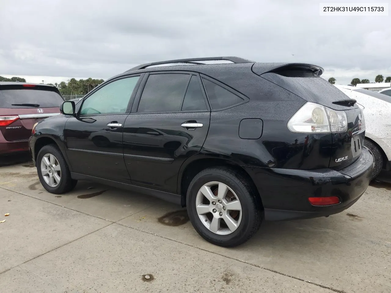 2009 Lexus Rx 350 VIN: 2T2HK31U49C115733 Lot: 74120534