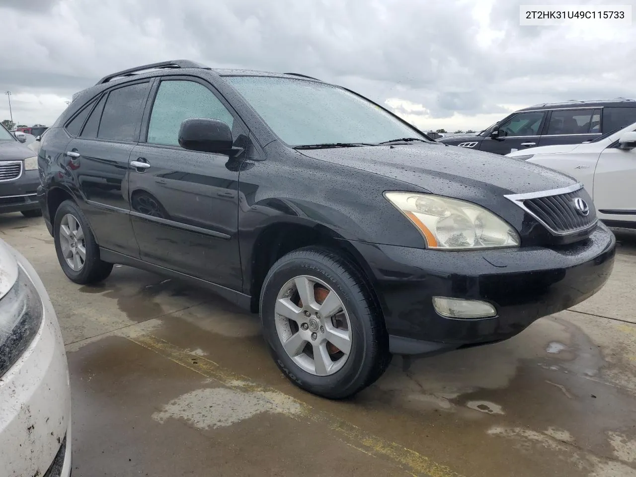 2009 Lexus Rx 350 VIN: 2T2HK31U49C115733 Lot: 74120534